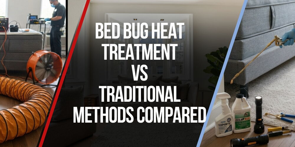 Bed Bug Heat Treatment vs Traditional Methods Compared