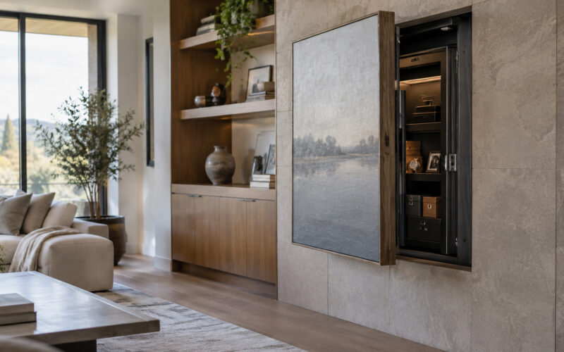 Clever Ways to Integrate Hidden Vaults into Modern Home Design 1