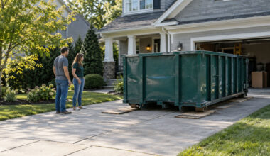 Driveway Placement That Works How Melrose Homeowners Can Site a Roll Off Dumpster Safely