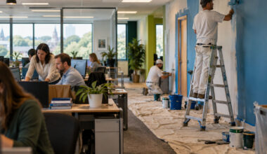 Planning an Occupied Office Repaint in Hanover VA