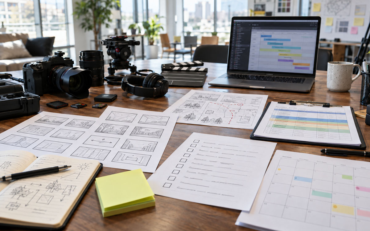 What to Lock Before Shoot Day Preproduction Decisions That Keep Corporate Video Moving