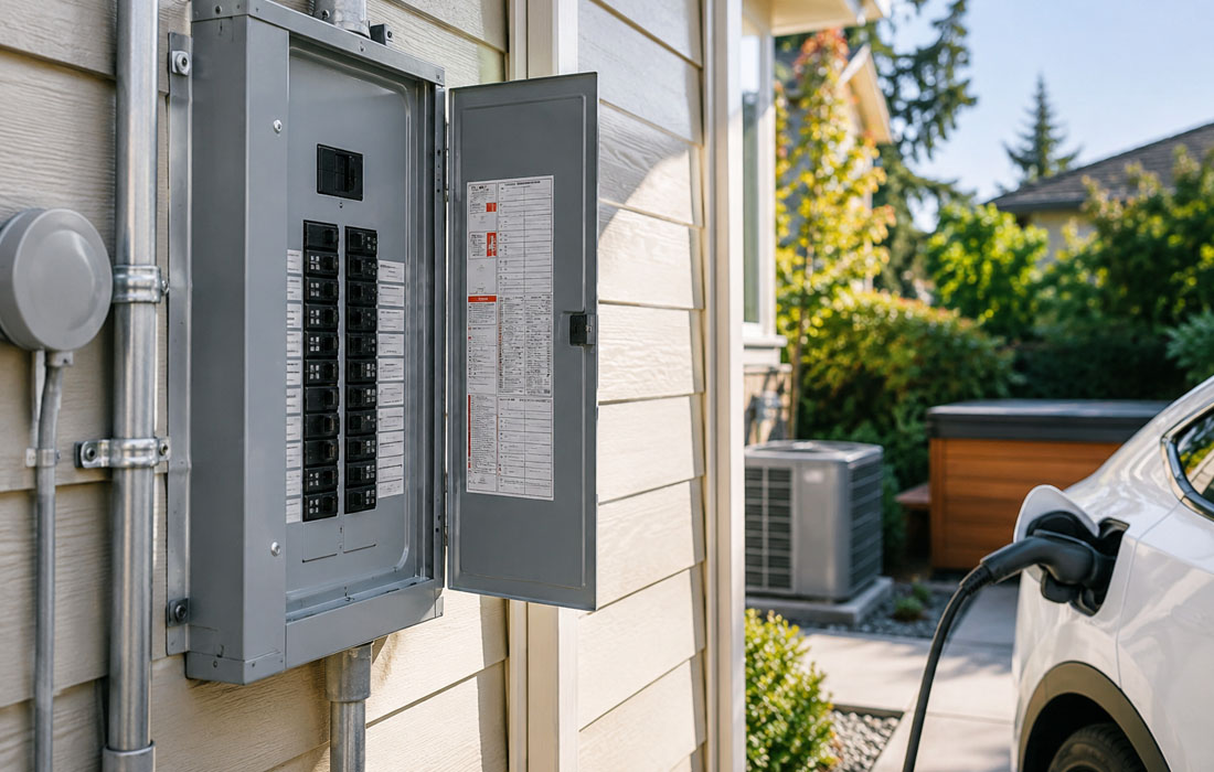 Will Your Vancouver Homes Electrical Panel Handle an EV Hot Tub or Heat Pump