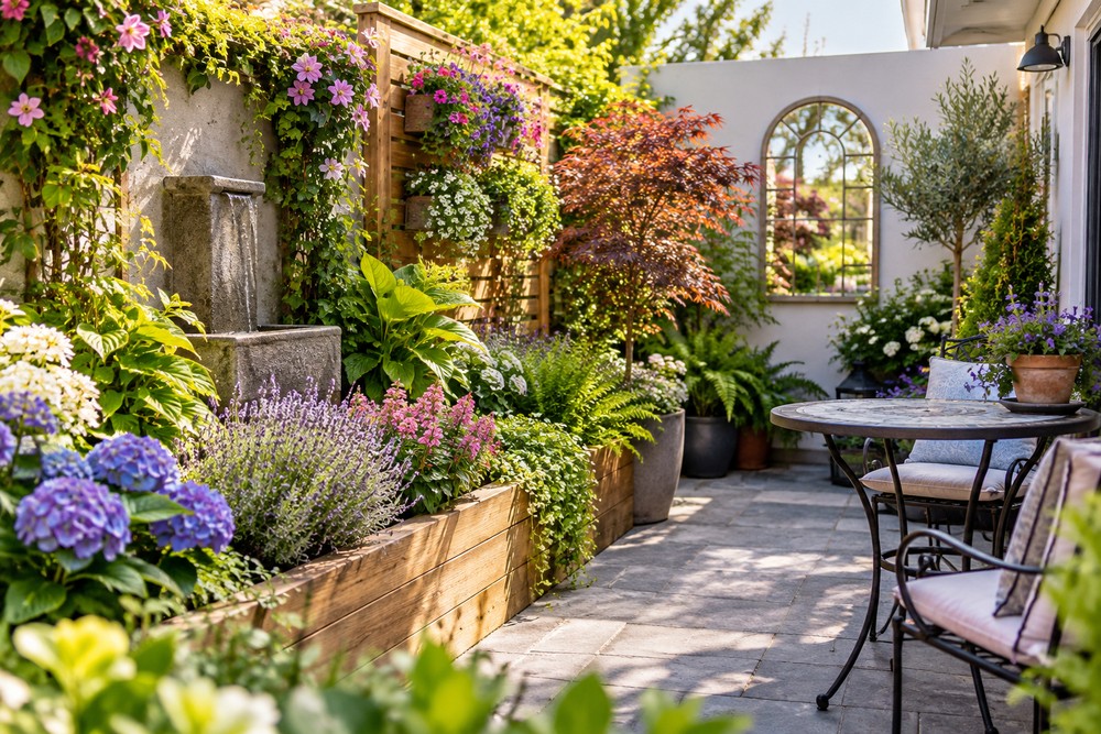 Big Impact Small Garden Design Ideas That Maximize Color and Space