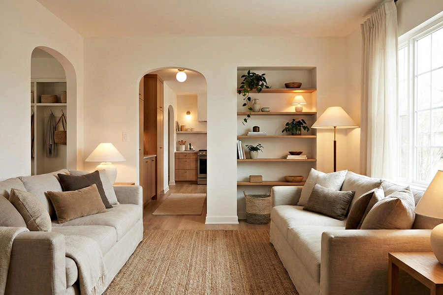 How To Build A Warm Useful Home With Layered